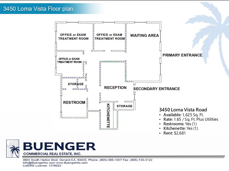 3450-3454 Loma Vista Rd, Ventura, CA à louer - Photo de l’immeuble – Image 2 sur 4