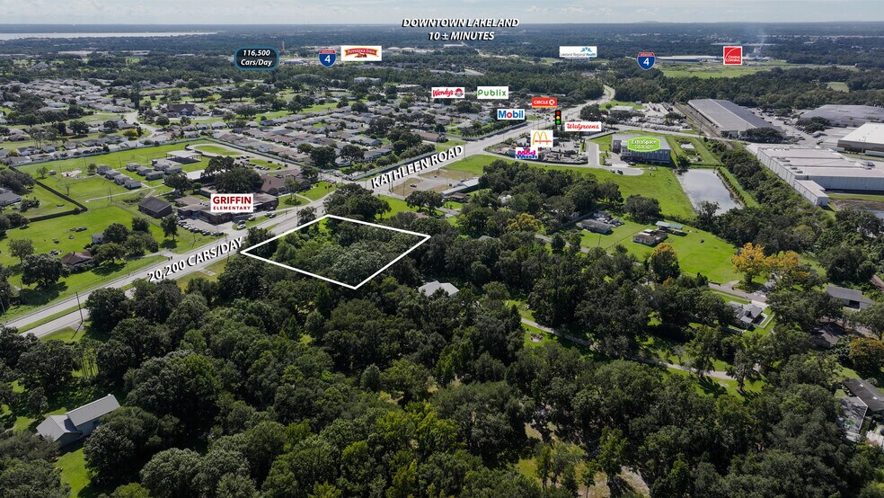 3330 Kathleen Rd, Lakeland, FL à vendre - Aérien – Image 3 sur 13