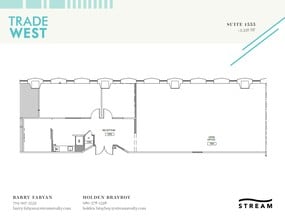 129 W Trade St, Charlotte, NC à louer Plan d’étage– Image 1 sur 1