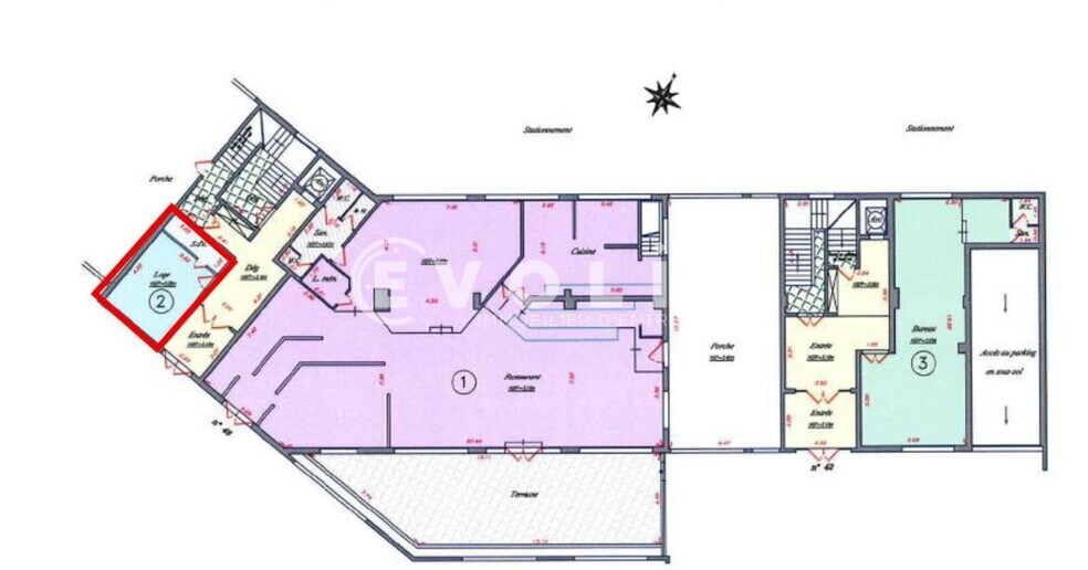 42-48 Rue Denis Papin, Ivry-sur-Seine à louer - Plan d’étage – Image 3 sur 36