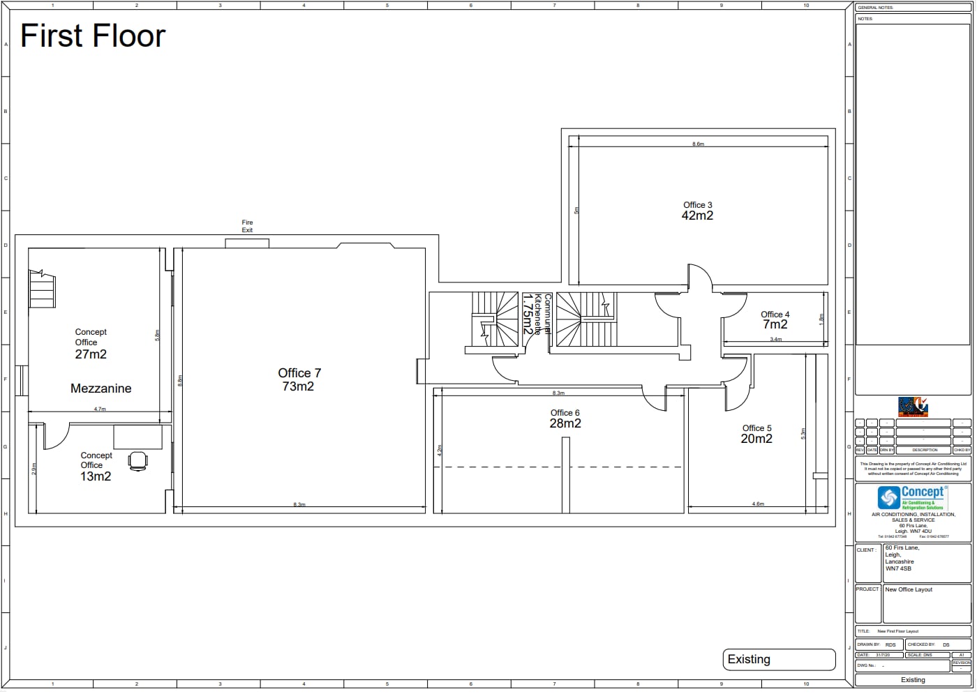 60 Firs Ln, Leigh à louer Plan d’étage– Image 1 sur 3