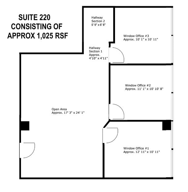 18601 Lyndon B Johnson Fwy, Mesquite, TX à louer Plan d’étage– Image 1 sur 1