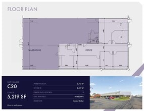 27200 Haggerty Rd, Farmington Hills, MI à louer Plan d’étage– Image 1 sur 5