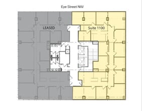 1444 I St NW, Washington, DC à louer Plan d’étage– Image 1 sur 1