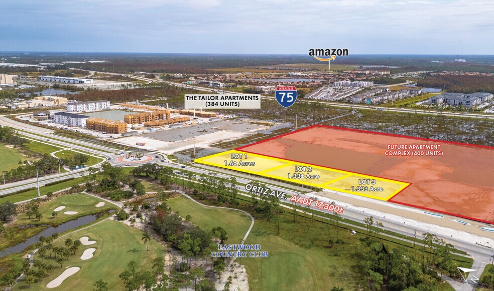 Ortiz Avenue Lot 5, Fort Myers, FL à louer - Aérien – Image 3 sur 8