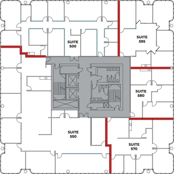 450 Newport Center Dr, Newport Beach, CA à louer Plan d’étage– Image 1 sur 1