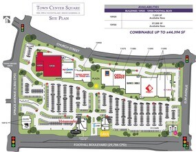 10932-11098 Foothill Blvd, Rancho Cucamonga, CA à louer Plan d’étage– Image 1 sur 1