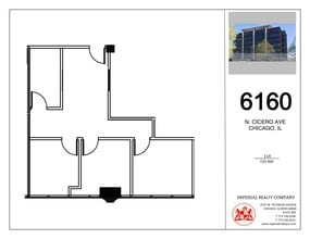 6160 N Cicero Ave, Chicago, IL à louer Plan de site– Image 1 sur 1