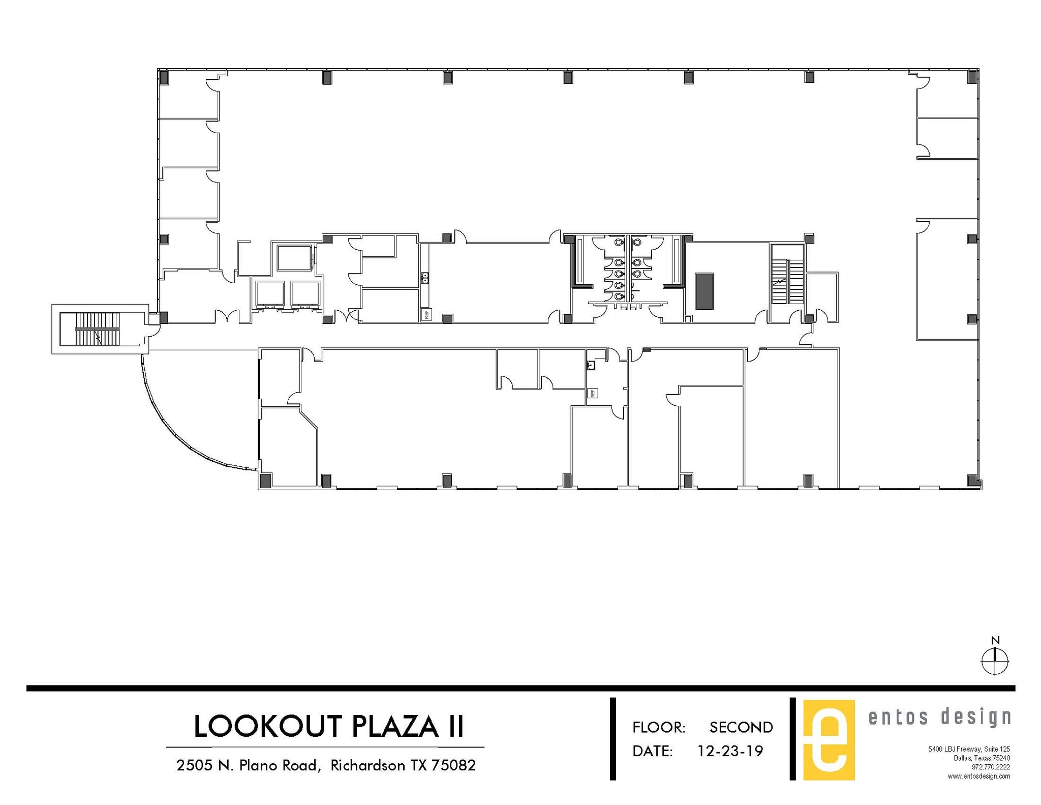 2505 N Plano Rd, Richardson, TX à louer Plan d’étage– Image 1 sur 1