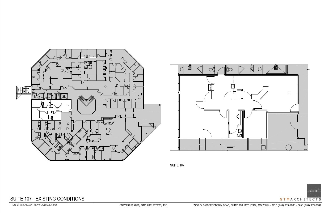 11055 Little Patuxent Pky, Columbia, MD à louer Plan d’étage– Image 1 sur 1