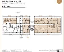 10300 N Central Expy, Dallas, TX à louer Plan d’étage– Image 2 sur 2