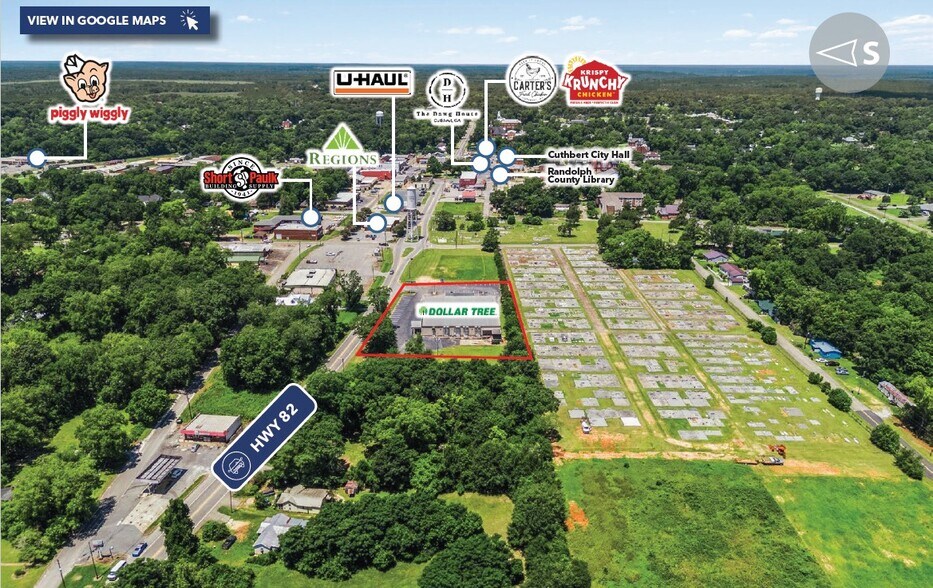 101 N Webster St, Cuthbert, GA à vendre - Photo de l’immeuble – Image 2 sur 9