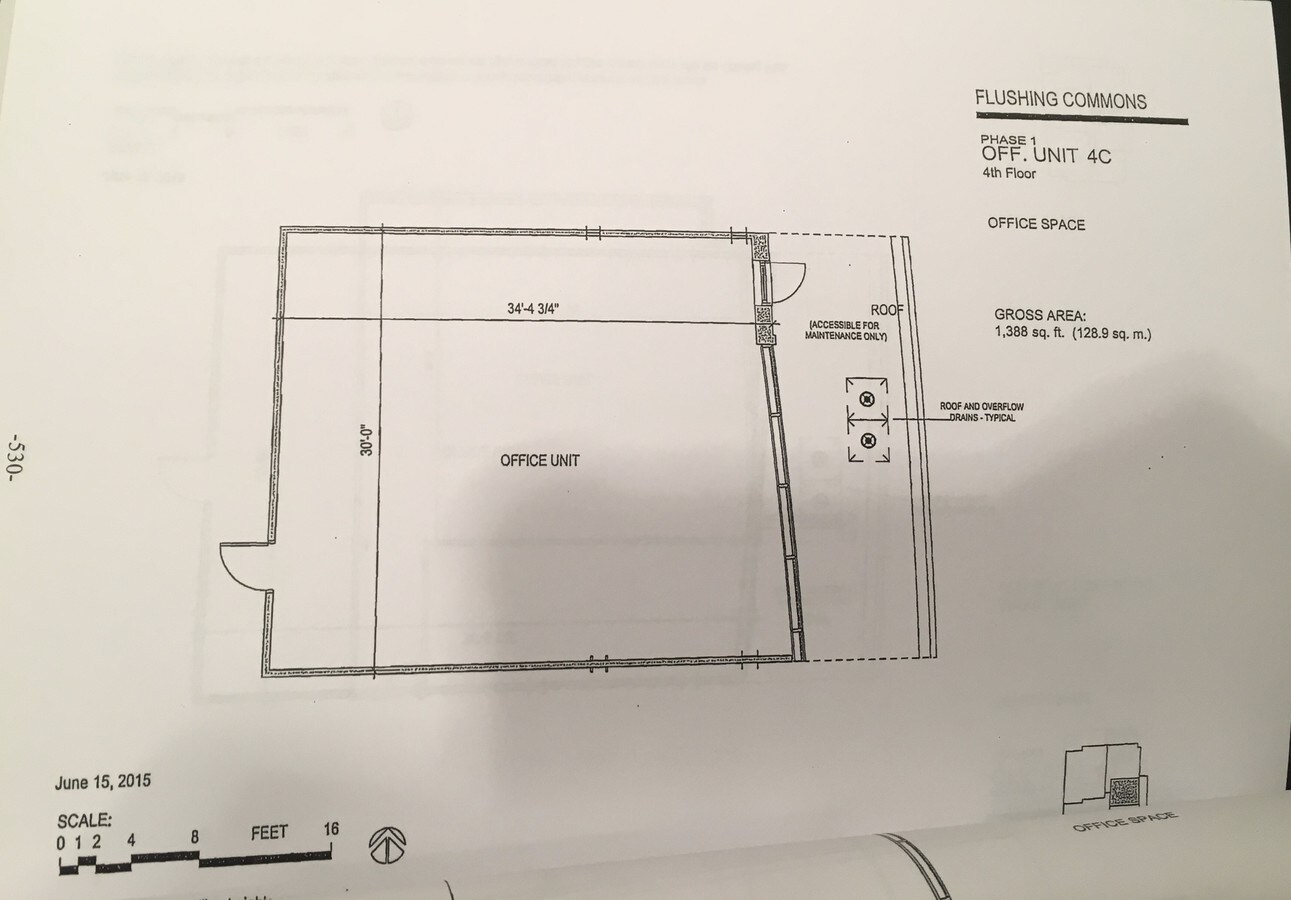 3808 Union St, Flushing, NY 11354 - Lot 4C -  - Plan d’étage - Image 1 of 2