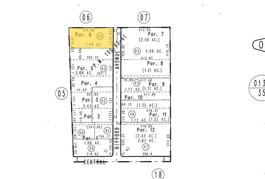 Gifford Ave, San Bernardino, CA à louer - Plan cadastral – Image 2 sur 3