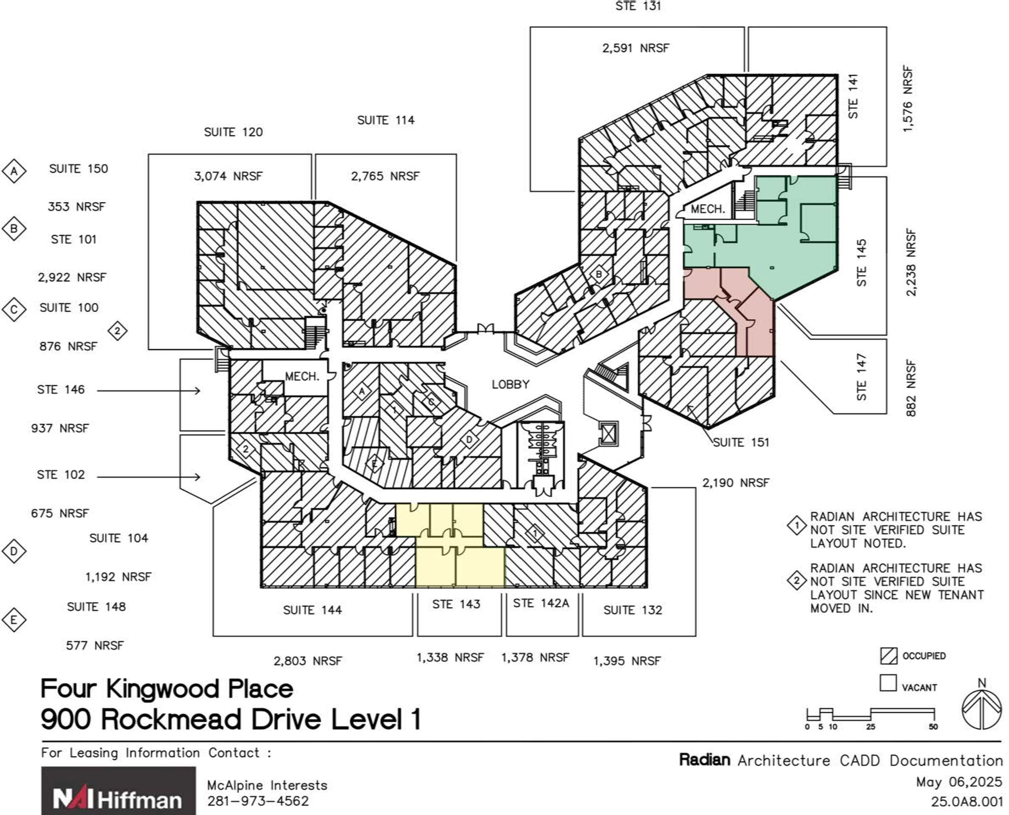 900 Rockmead Dr, Kingwood, TX à louer Plan de site– Image 1 sur 1