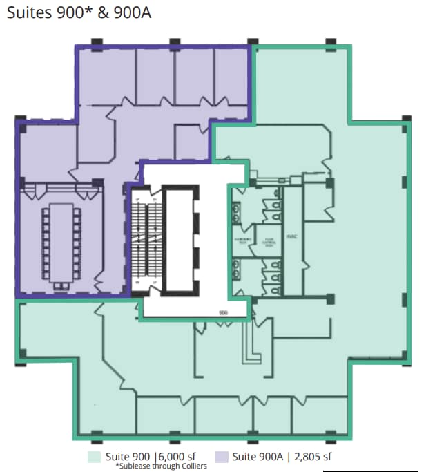 926 5th Ave SW, Calgary, AB à louer Plan d’étage– Image 1 sur 1