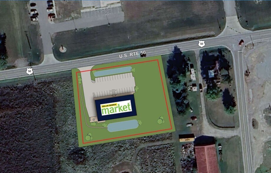 12388 US 50 Hwy, Hillsboro, OH à vendre - Aérien – Image 2 sur 3