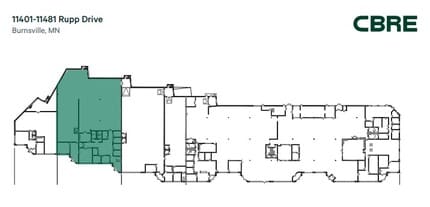 11401-11481 Rupp Dr, Burnsville, MN à louer Plan d’étage– Image 1 sur 1
