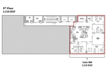 8121 Georgia Ave, Silver Spring, MD à louer Plan d’étage– Image 1 sur 1