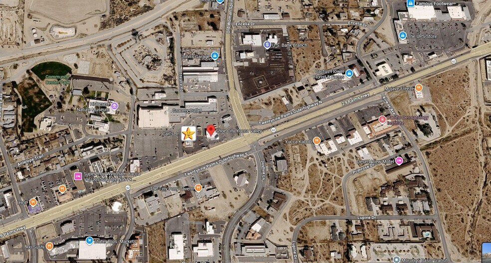 57258 29 Palms Hwy, Yucca Valley, CA à louer - Aérien – Image 2 sur 4