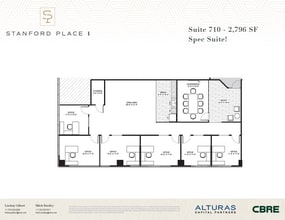 8055 E Tufts Ave, Denver, CO à louer Plan d’étage– Image 1 sur 1