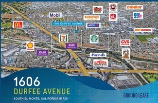Plus de détails pour 1606 Durfee ave, El Monte, CA - Terrain à louer