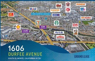 Plus de détails pour 1606 Durfee ave, El Monte, CA - Terrain à louer