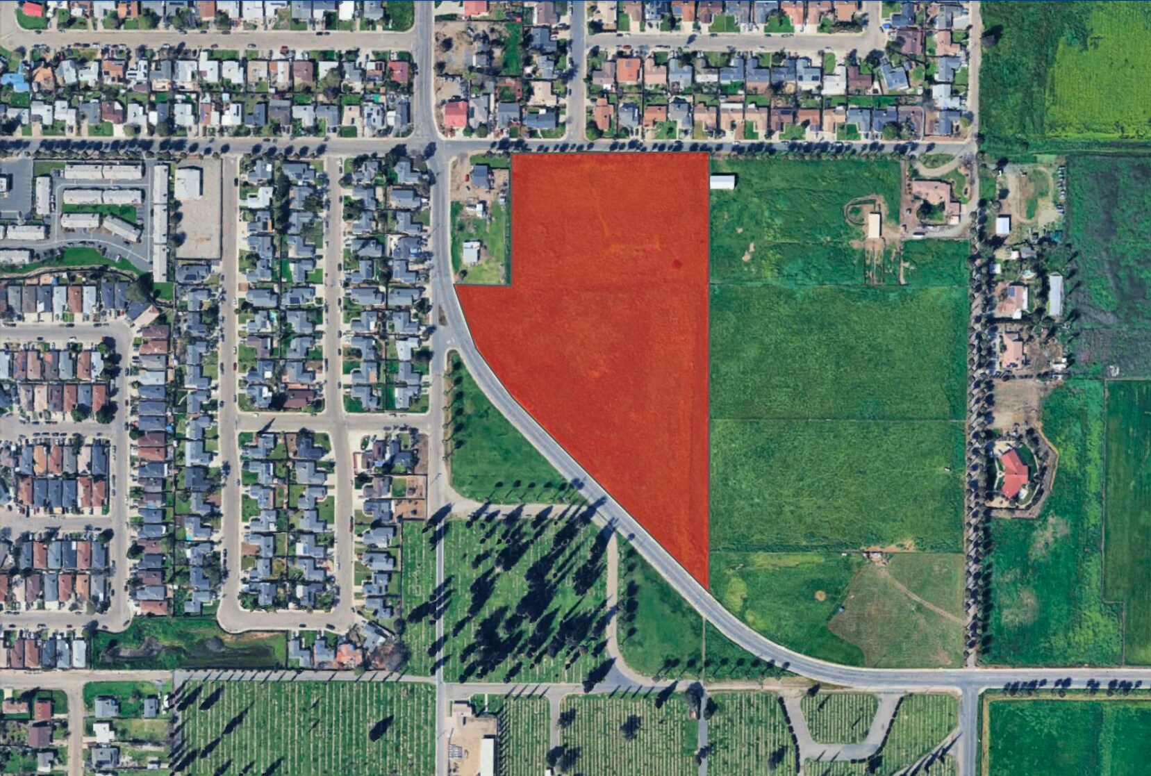 1005 E Putnam Ave, Porterville, CA à vendre Plan de site– Image 1 sur 2