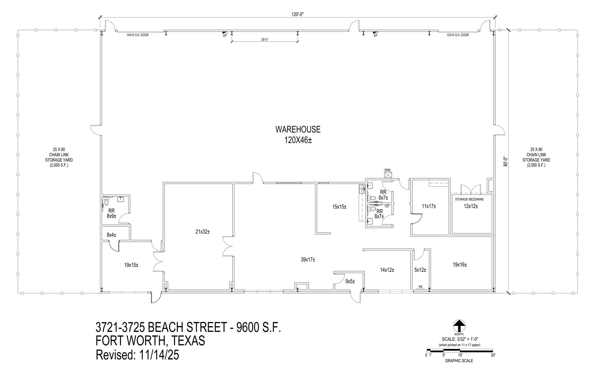 3649-3661 N Beach St, Fort Worth, TX à louer Plan de site– Image 1 sur 2