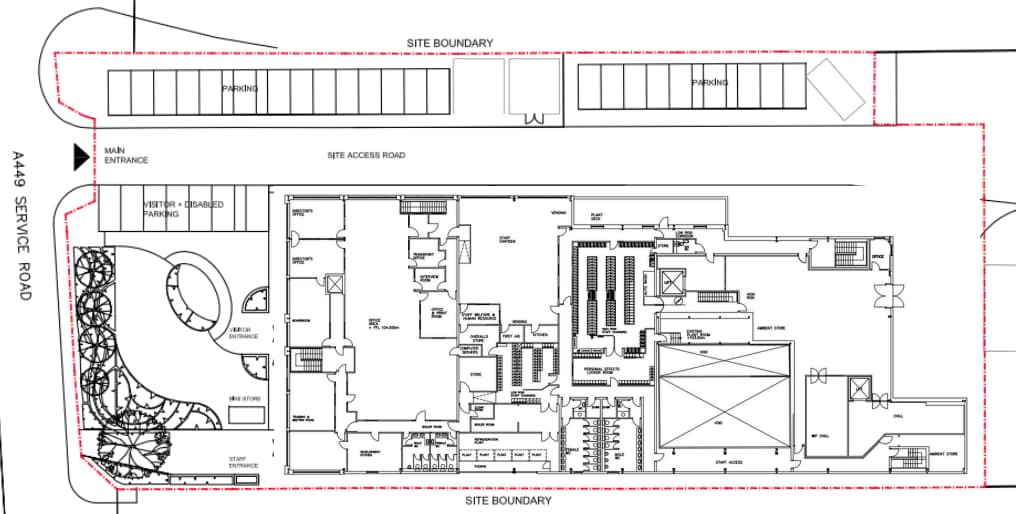Stafford Rd, Wolverhampton à vendre Plan d’étage– Image 1 sur 1