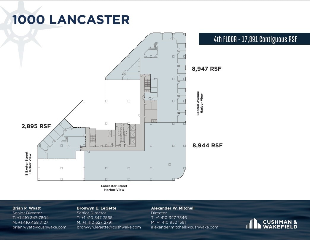 100 International Dr, Baltimore, MD à louer Plan d’étage– Image 1 sur 1