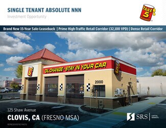 Plus de détails pour 125 Shaw Ave, Clovis, CA - Local commercial à vendre