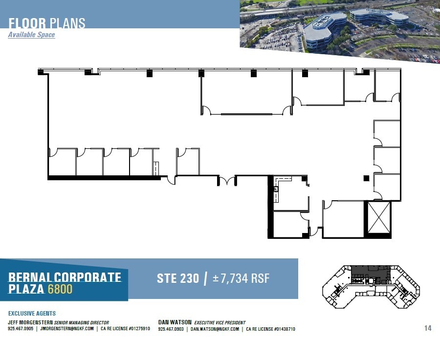 6801 Koll Center Pky, Pleasanton, CA à louer Plan d’étage– Image 1 sur 1