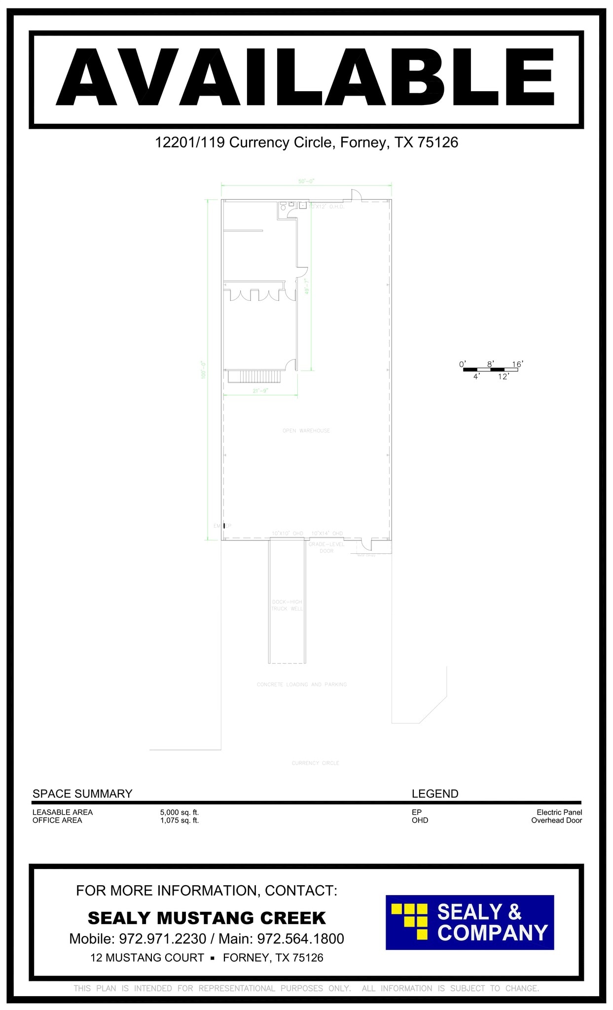 12201 Currency Cir, Forney, TX à louer Plan de site– Image 1 sur 1