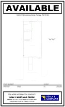 12201 Currency Cir, Forney, TX à louer Plan de site– Image 1 sur 1