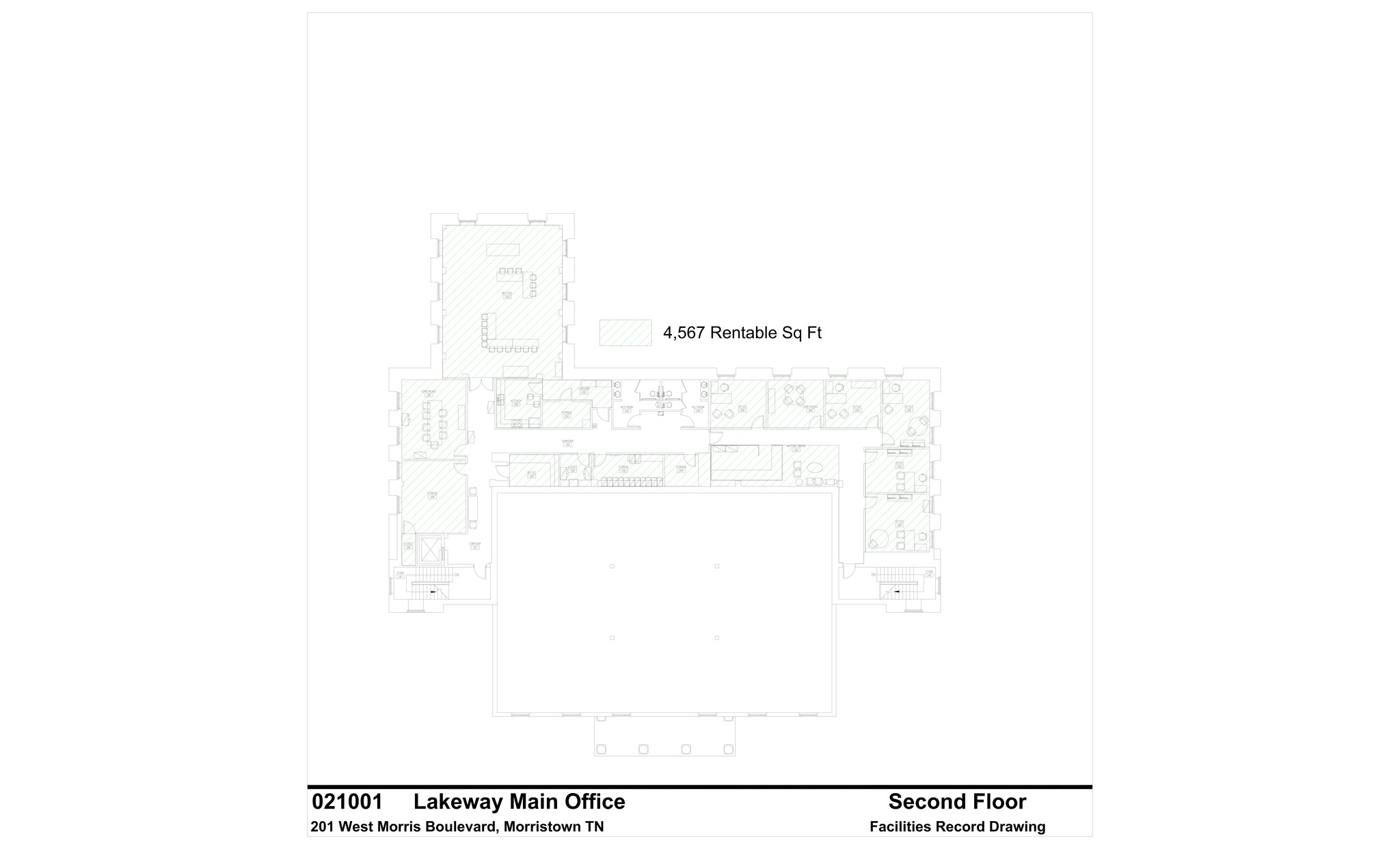 201 W Morris Blvd, Morristown, TN à louer Plan de site– Image 1 sur 1