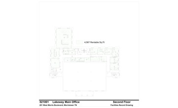 201 W Morris Blvd, Morristown, TN à louer Plan de site– Image 1 sur 1