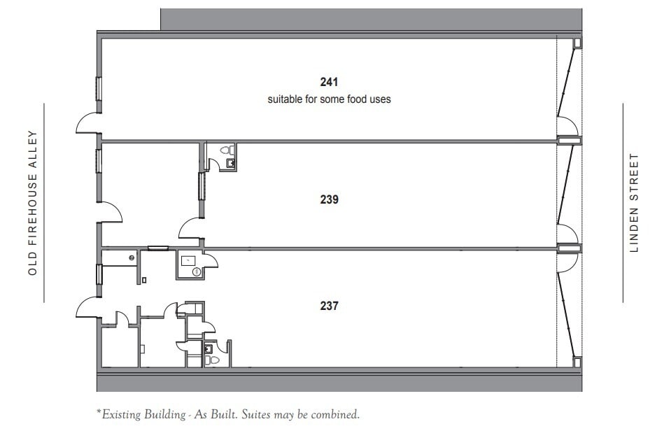 237-241 Linden St, Fort Collins, CO à louer Photo intérieure– Image 1 sur 2