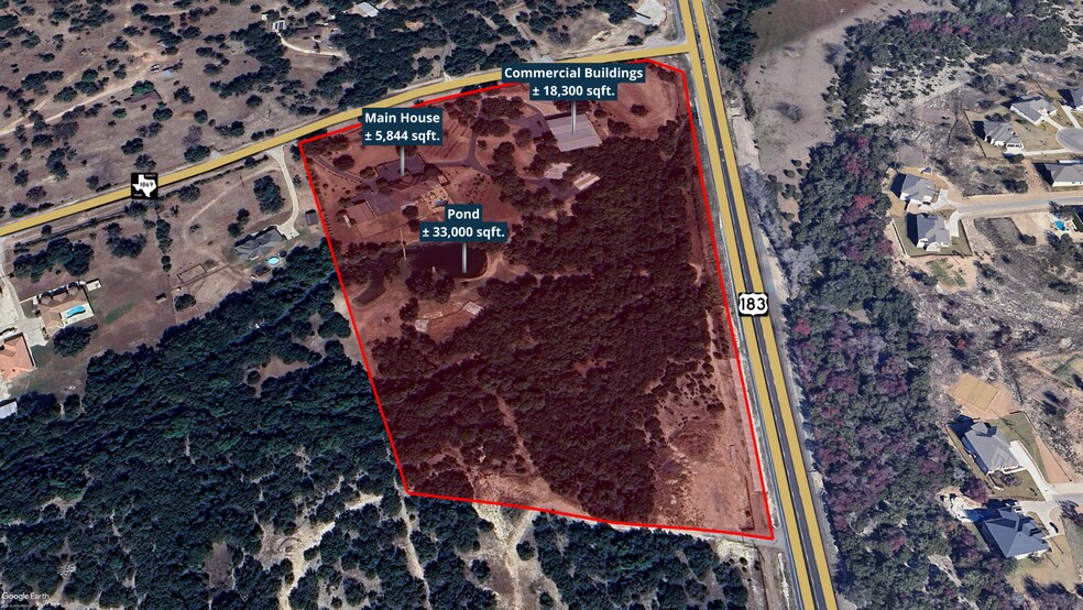 Hwy 183 & RM 1869, Liberty Hill, TX à vendre - Photo de l’immeuble – Image 1 sur 5
