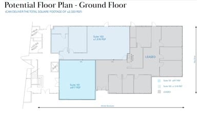65 Mitchell Blvd, San Rafael, CA à louer Plan d’étage– Image 1 sur 1