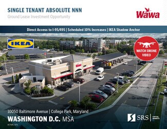 Plus de détails pour 10050 Baltimore Ave, College Park, MD - Local commercial à vendre