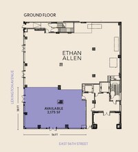 685 Lexington Ave, New York, NY à louer Plan d’étage– Image 1 sur 1