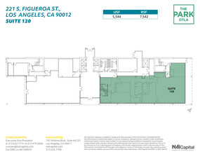 261 S Figueroa St, Los Angeles, CA à louer Plan d’étage– Image 1 sur 1