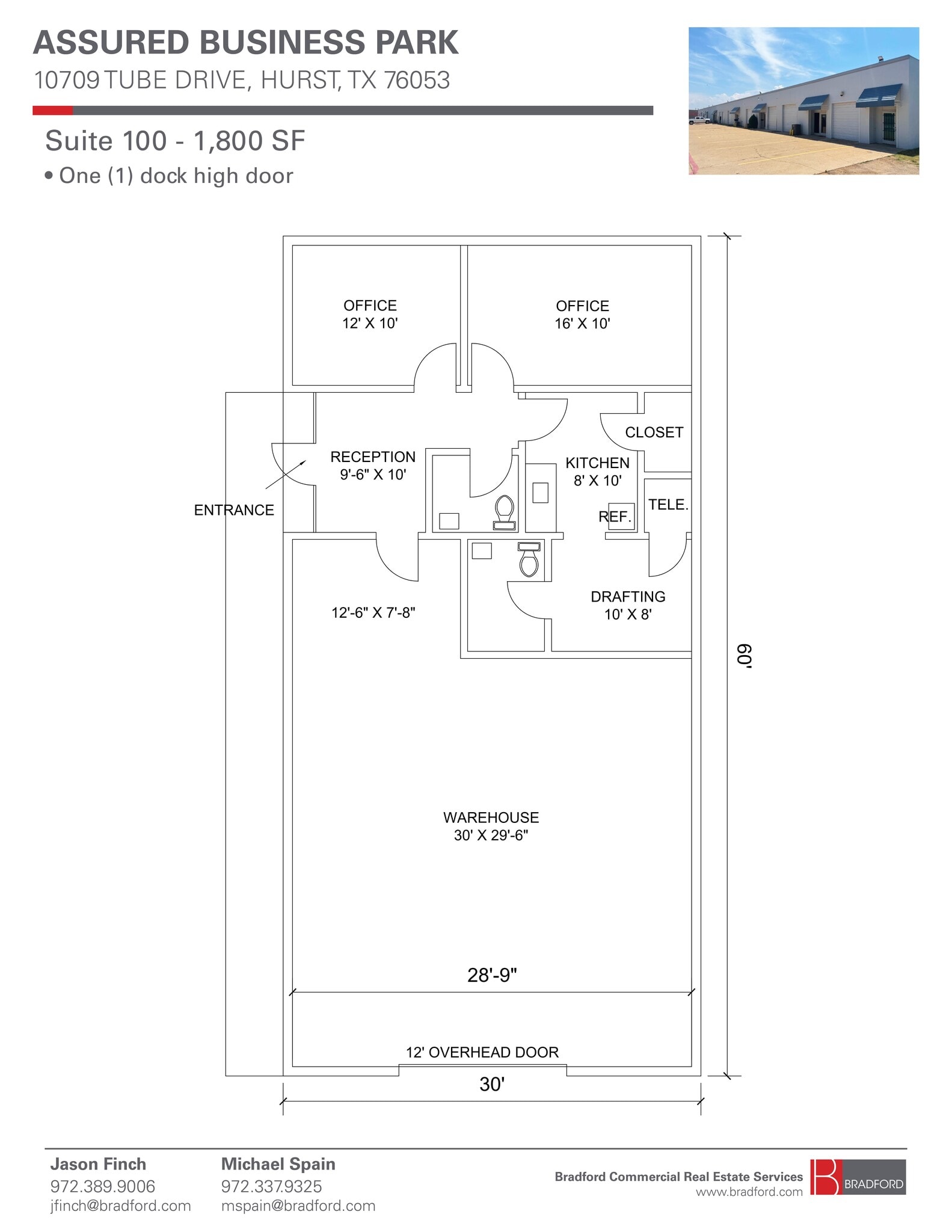 10709 Tube Dr, Fort Worth, TX à louer Plan de site– Image 1 sur 1