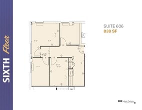6900 Wisconsin Ave, Bethesda, MD à louer Plan d’étage– Image 2 sur 2