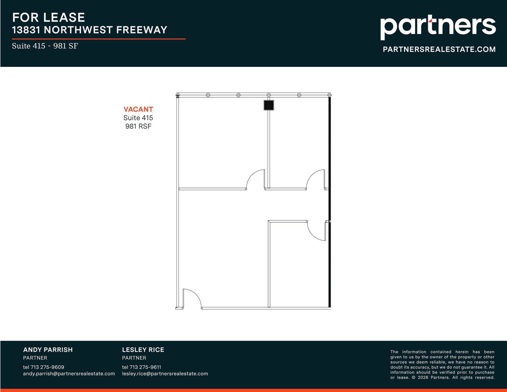 13831 Northwest Fwy, Houston, TX à louer Plan de site– Image 1 sur 1