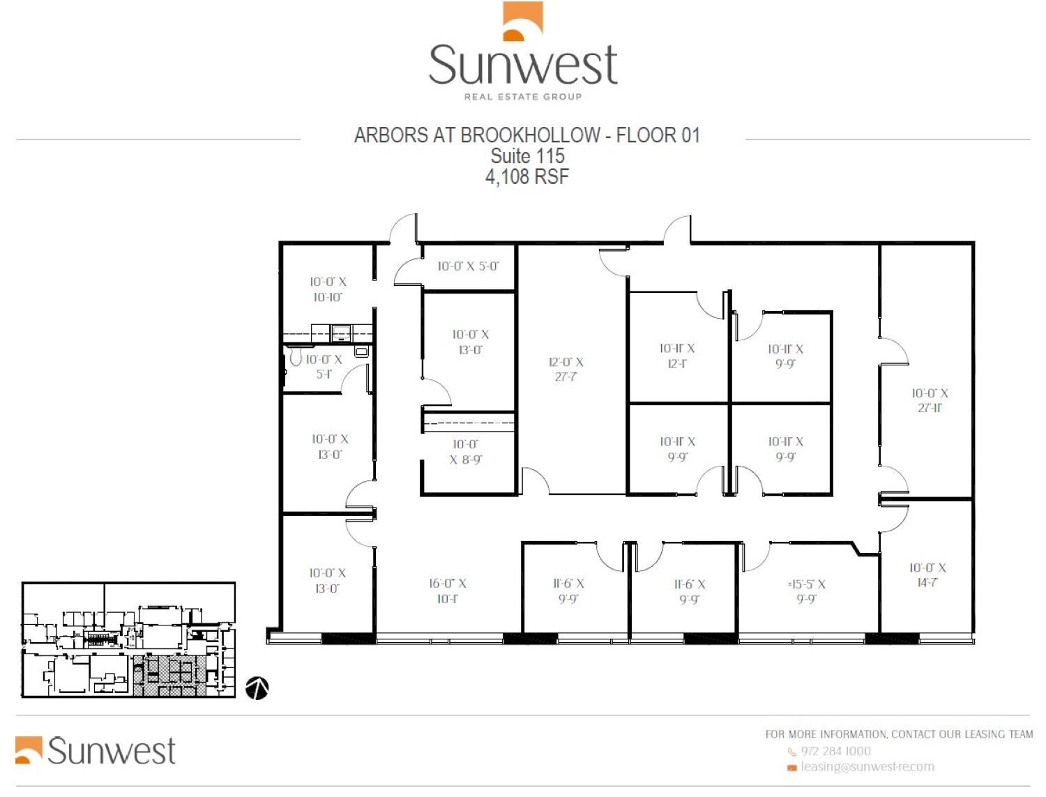 2201 E Lamar Blvd, Arlington, TX à louer Plan d’étage– Image 1 sur 1