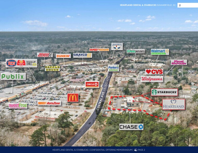 1544 Central Ave, Summerville, SC à vendre - Photo de l’immeuble – Image 2 sur 5