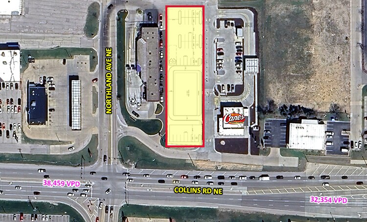 230 Collins Rd, Cedar Rapids, IA à louer Aérien– Image 1 sur 2