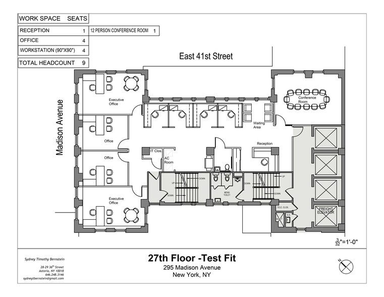 295 Madison Ave, New York, NY à louer - Plan de site – Image 1 sur 19